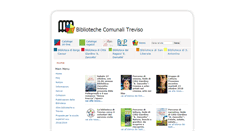 Desktop Screenshot of bibliotecatreviso.it